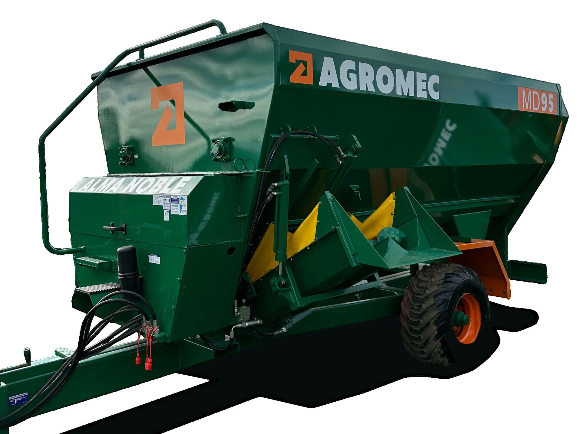 Mixer mezclador distribuidor horizontal Agromec MD95